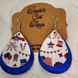 BBQ themed earrings